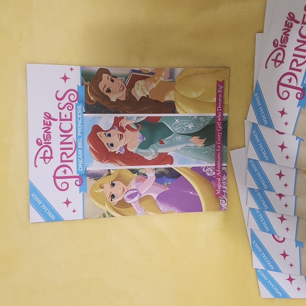 DREAM BIG PRINCESS activity book.